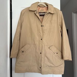 VTG Etienne Aigner Mid-length Khaki Coat